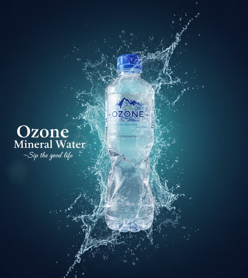 Ozone Mineral Water® Pvt Ltd Bottle